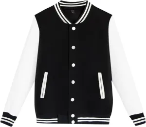 Men's Waterproof Jacket ManS Varsity Baseball Jacket Cotton Letterman Bomber Jacket, XL-4XL