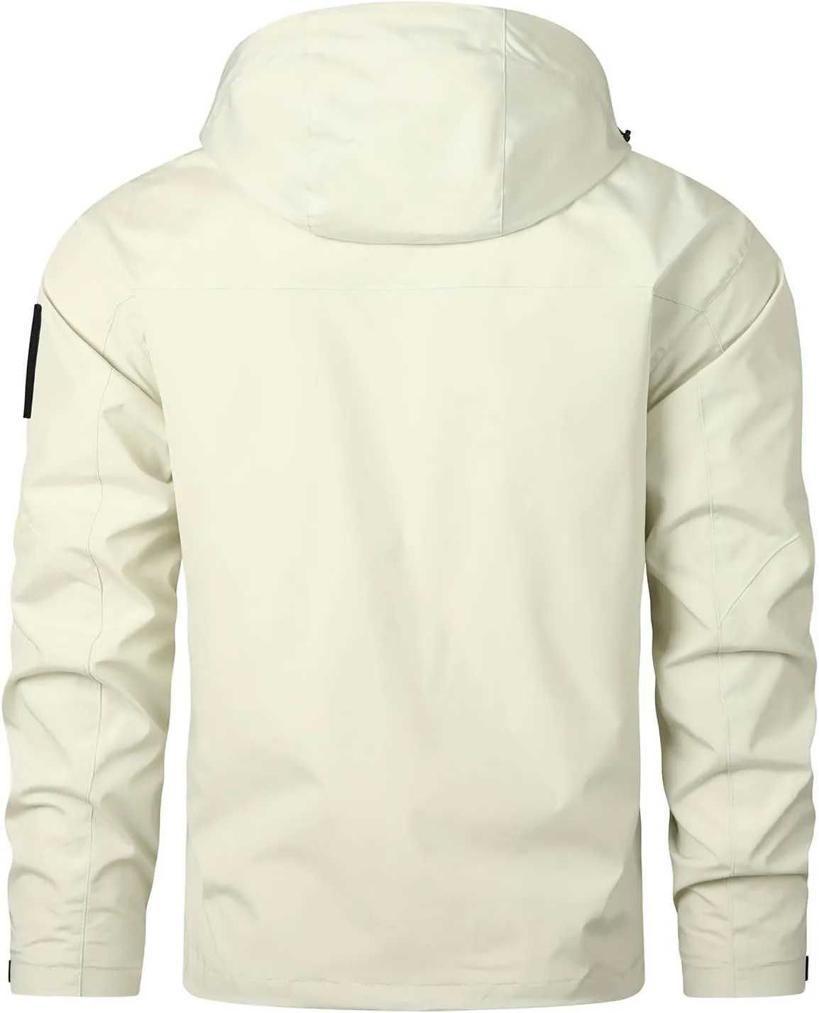 Men's Waterproof Rain Jacket Lightweight Hooded Raincoat Outdoor Hiking Windbreaker 2024 Spring & Fall Rain Coats