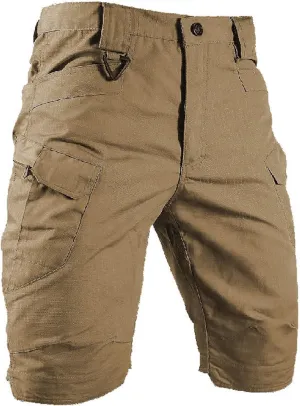 Men's Waterproof Tactical Shorts,Outdoor Cargo Shorts Lightweight Quick Dry Breathable Hiking Fishing Cargo Shorts