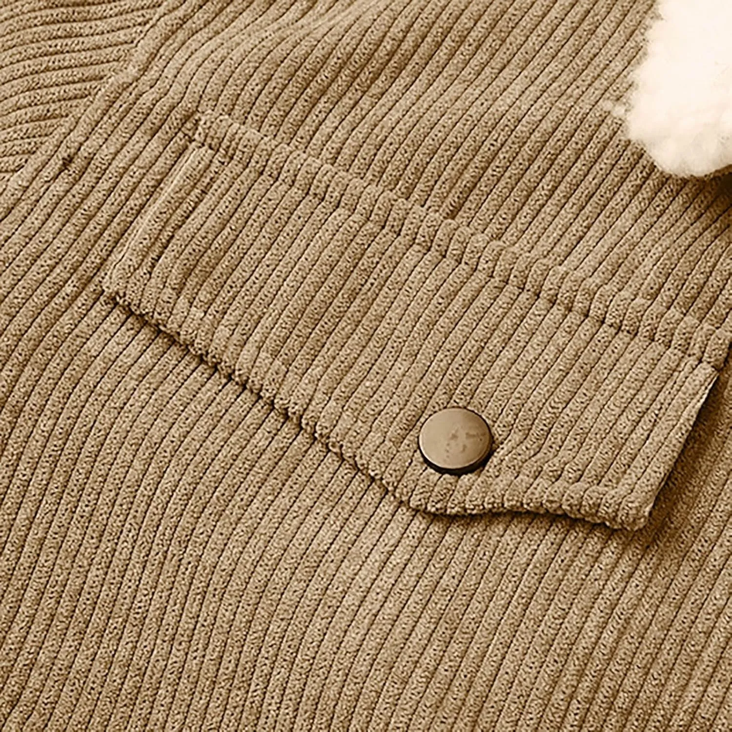 Men's Winter Coat Solid Color Casual Cardigan Jacket Padded Thickened Hoodless Top Long Sleeve Warm Zipper Jacket