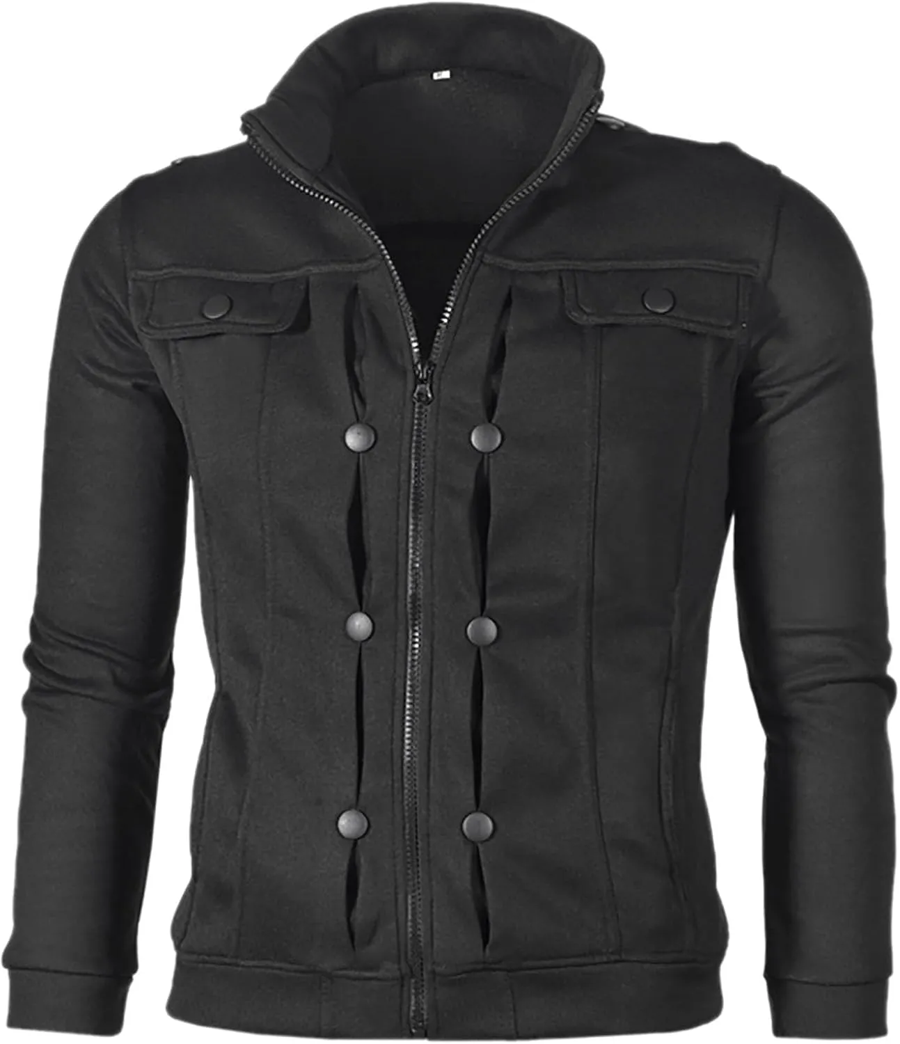 Men's Winter Jacket Thick Light Lightweight Comfortable Leisure Jacket Fleece Slim Fit Solid Color Coats Stylish Jackets