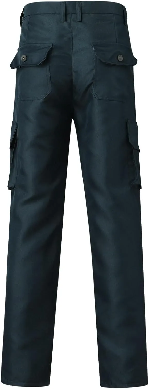 Men's Workout Athletic Golf Jogging Pants with Pockets Elastic Waist Button Lightweight Running Hiking Pants for Men