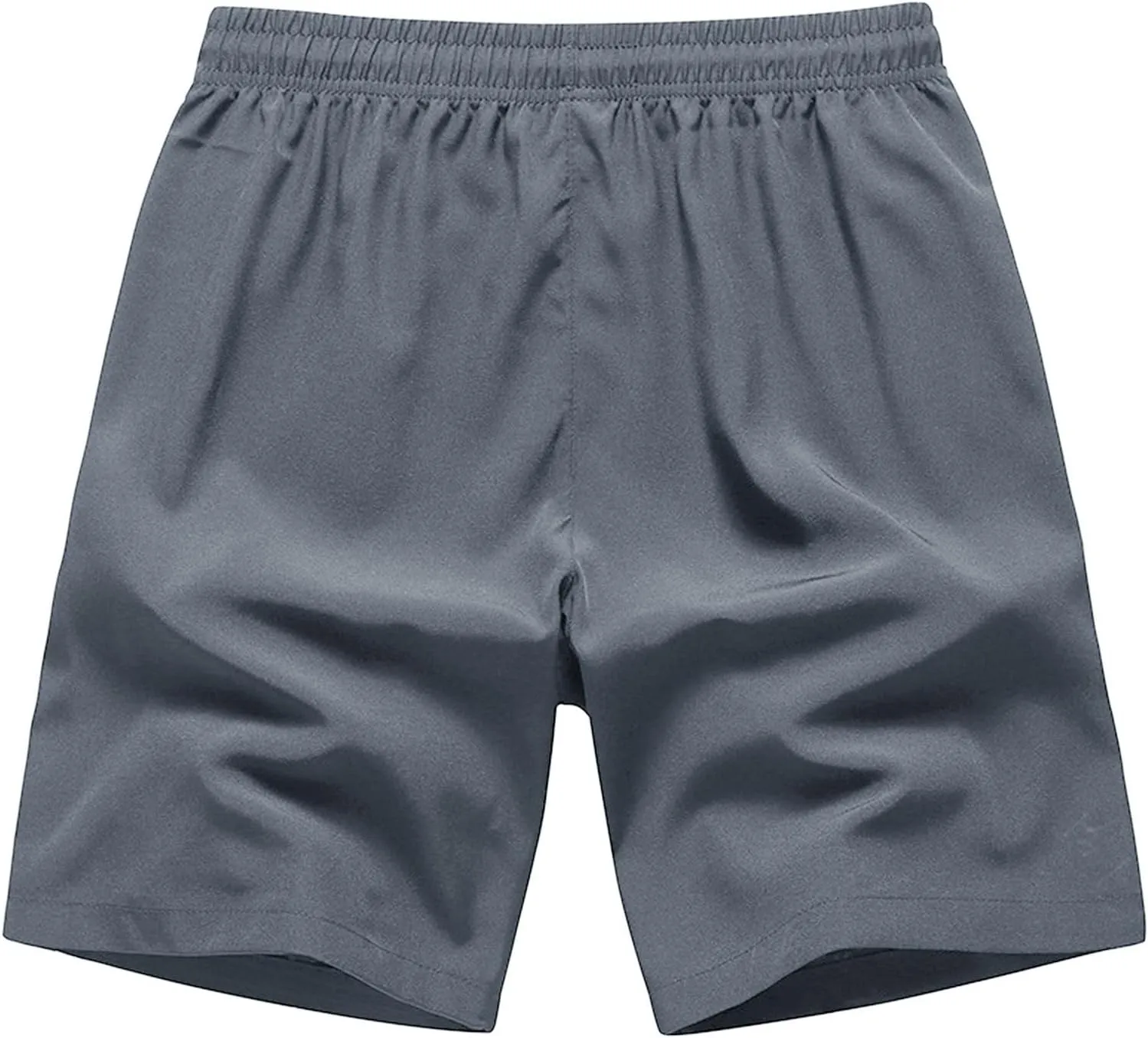 Mens Workout Shorts 5" Short Shorts Soft Stretch Running Gym Athletic Shorts with Zip Pockets Mens Athletic Gym Shorts
