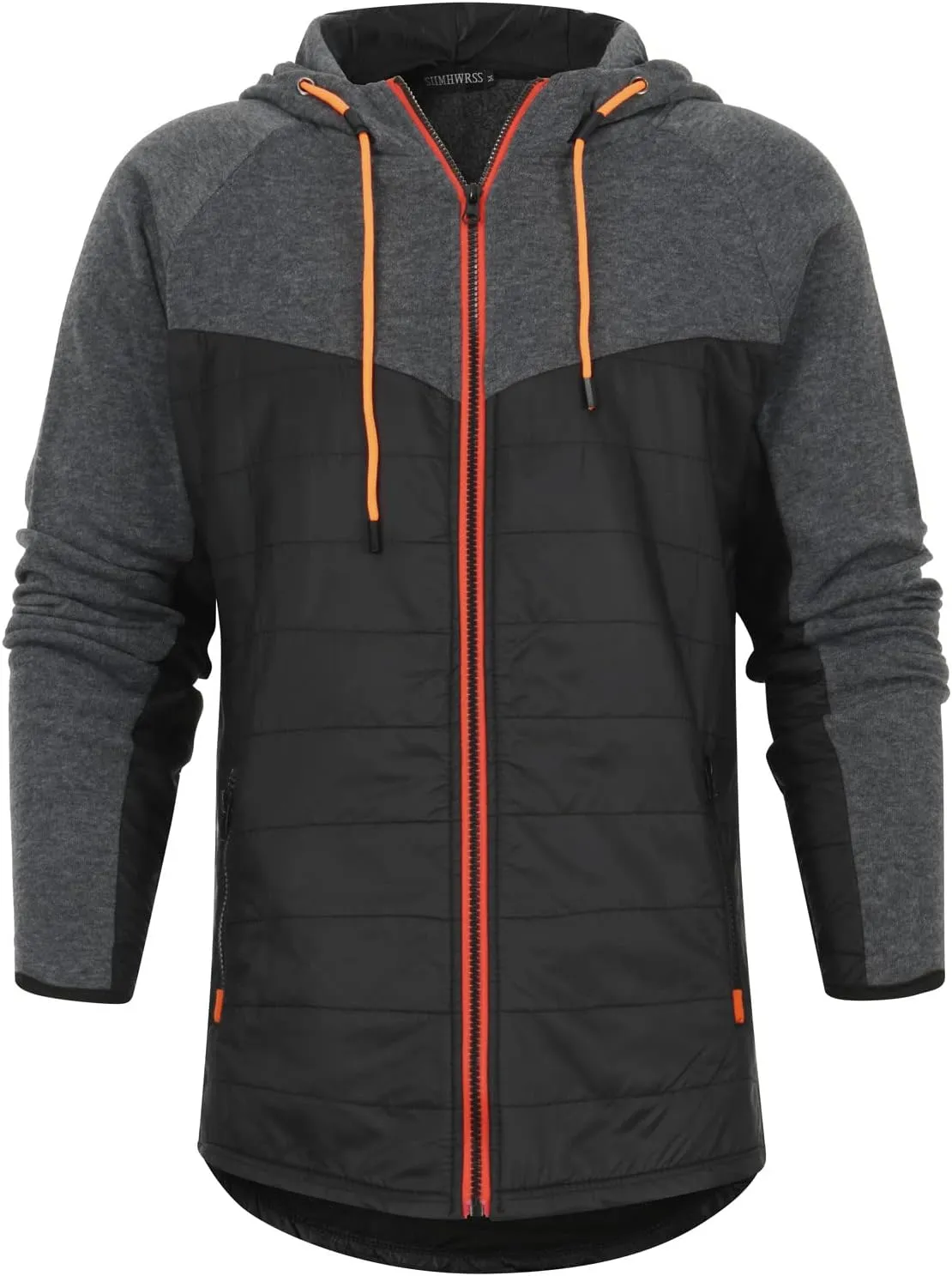 Men's Zip Up Hoodie Men Casual Camouflage Sports Sweatshirt Long Sleeve Zipper Hooded Jacket Coat