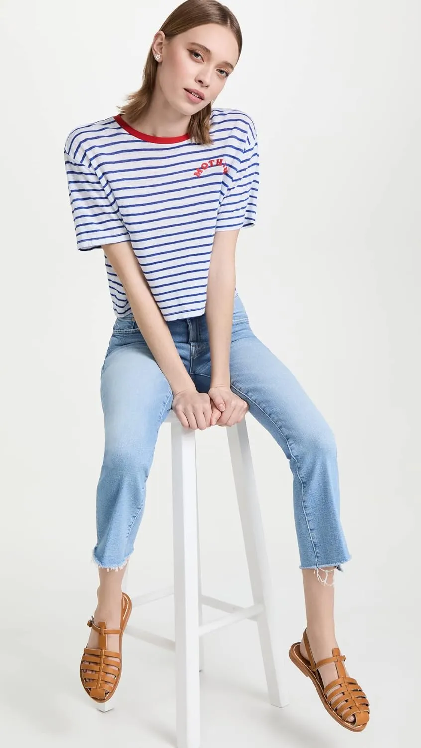 MOTHER Women's The Insider Crop Jeans