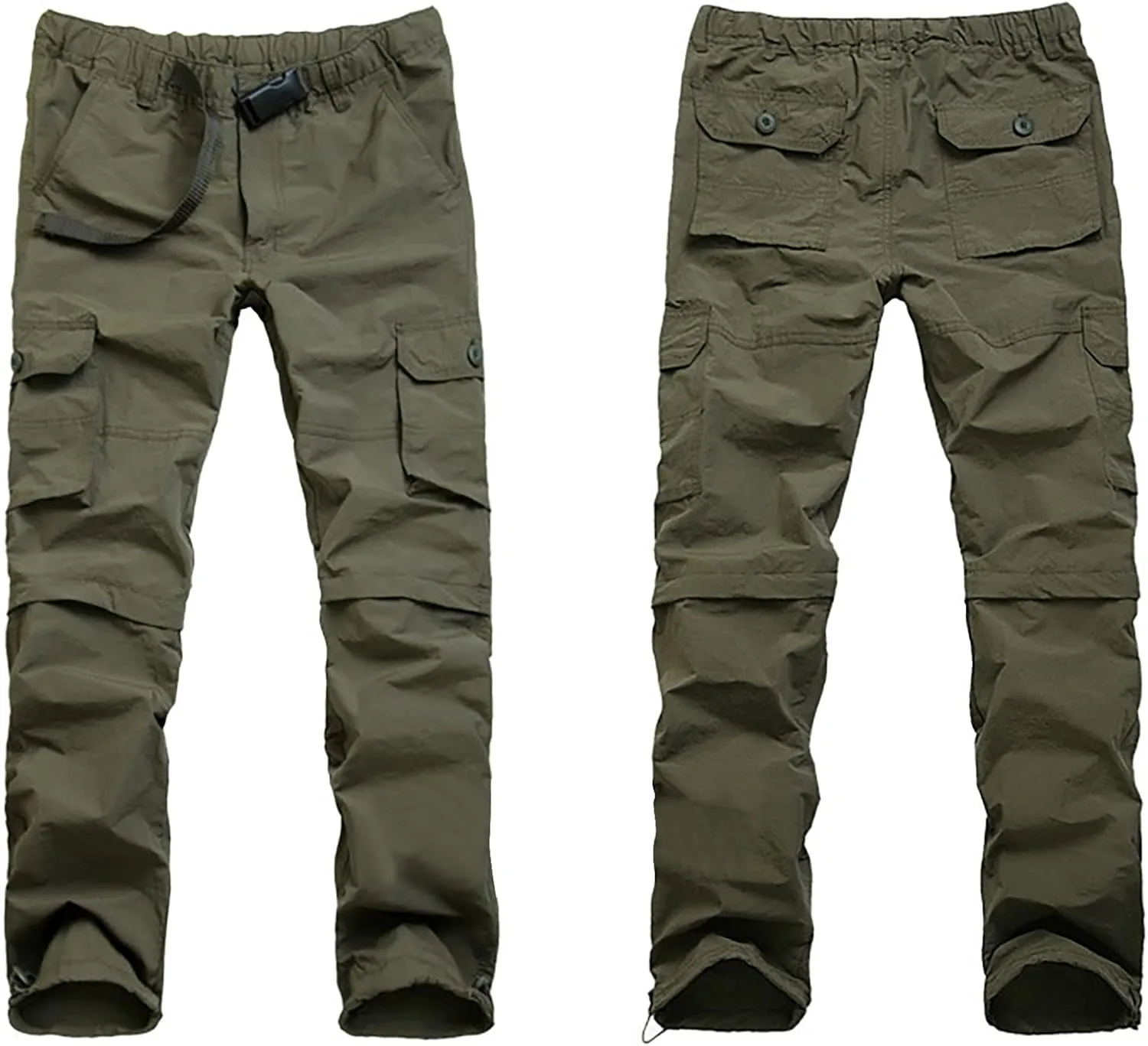Muscularfit Tactical Pants for Men Stretch Multi Pockets Cargo Pants Causal Outdoor Joggers Athletic Pant Loose Baggy Joggers