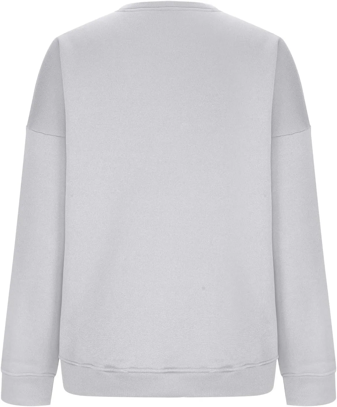 Oversized Long Sleeve Crewneck Sweatshirts For Women Casual Loose Pullover Tops Fall Fashion Fleece Sweater Clothes