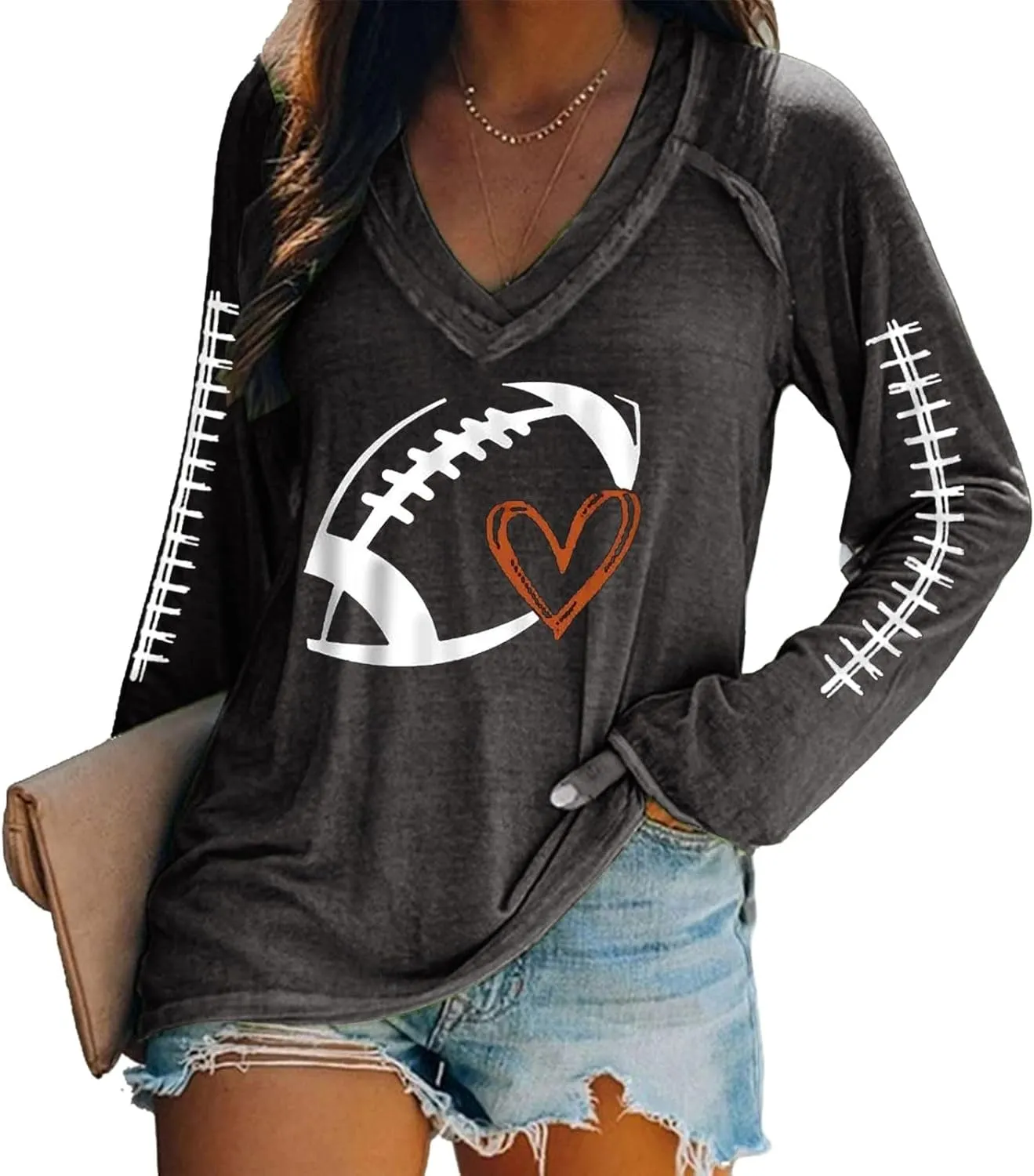 Oversized Sweatshirts for Women Graphic Print Hoodies Casual Long Sleeve Shirts Loose Fit Tunic Tops Fall Clothes