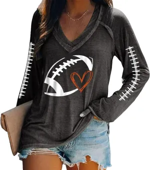 Oversized Sweatshirts for Women Graphic Print Hoodies Casual Long Sleeve Shirts Loose Fit Tunic Tops Fall Clothes