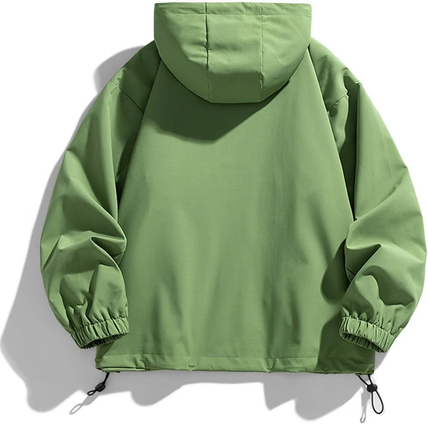 Rain Jackets for Men 2024 Fall Waterproof Lightweight Hooded Raincoat Outdoor Hiking Travel Windbreaker with Pockets