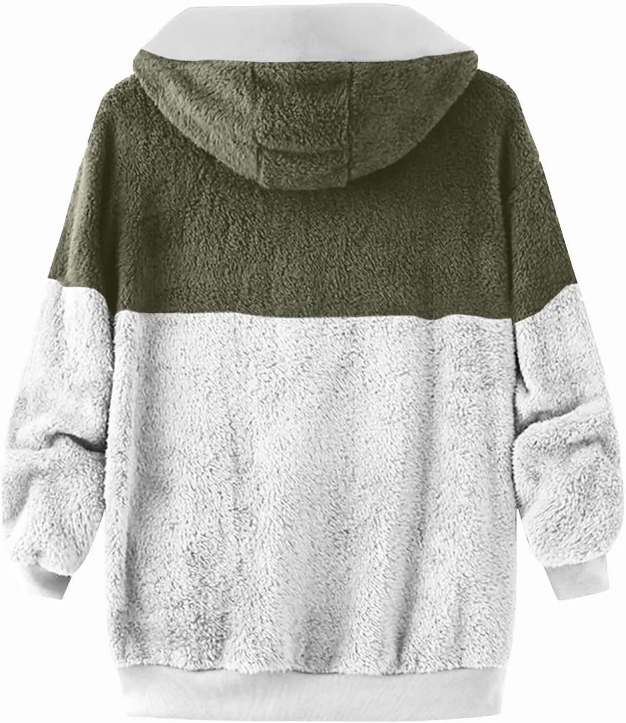 RTTUIOP Mens Fuzzy Sherpa Pullover Hoodie Sweatshirts Long Sleeve Sport Fall Outwear Sherpa Winter Sweater