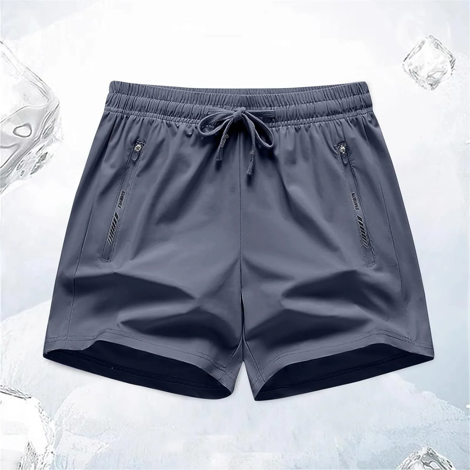 Running Shorts for Women Casual Summer Drawstring Beeswan Stretch Shorts Baggy Quick Dry Hiking Shorts with Pockets