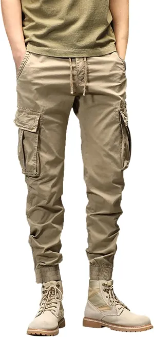 sdbrld Cargo Pants For Men Mens Ripstop Tactical Pants Lightweight Trendy Outdoor Hiking Water Resistant Pants with Pockets