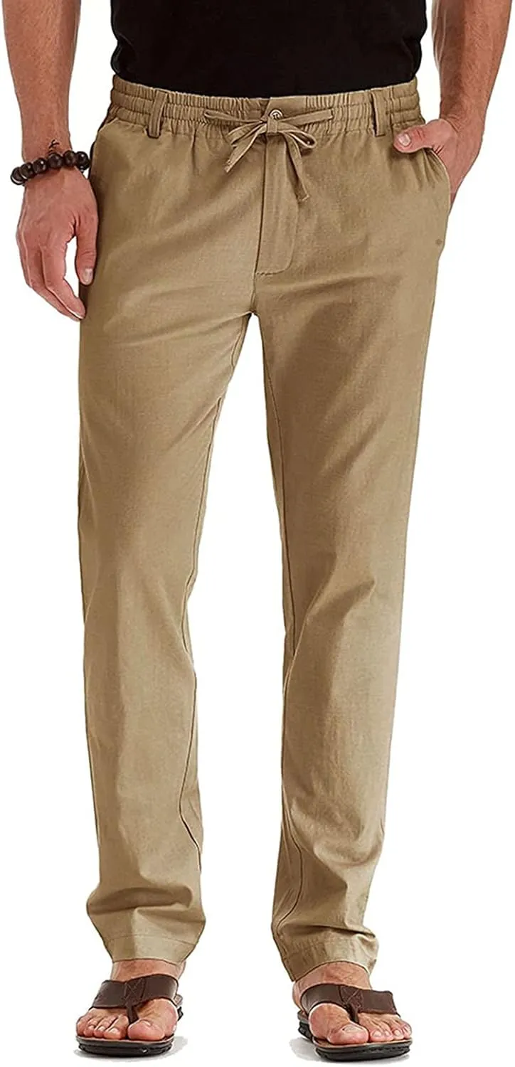 Slim Fit Dress Pants for Men 2023 Classic Fit Hidden Expandable Waist Solid Business Work Straight Legs Fashion
