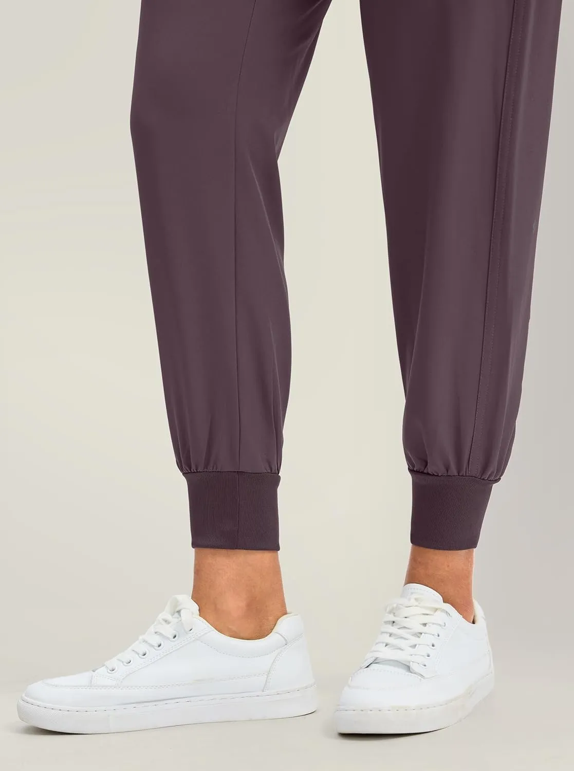 Soothfeel Women's Joggers with Zipper Pockets Lightweight Running Gym Travel Casual Workout Athletic Joggers Pants for Women