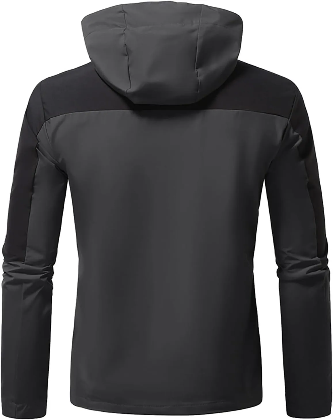 Spring Fall Rain Jacket Men Outdoor Sports Climbing Camping Hiking Fishing Zipper Hooded Raincoats Windbreaker Jacket