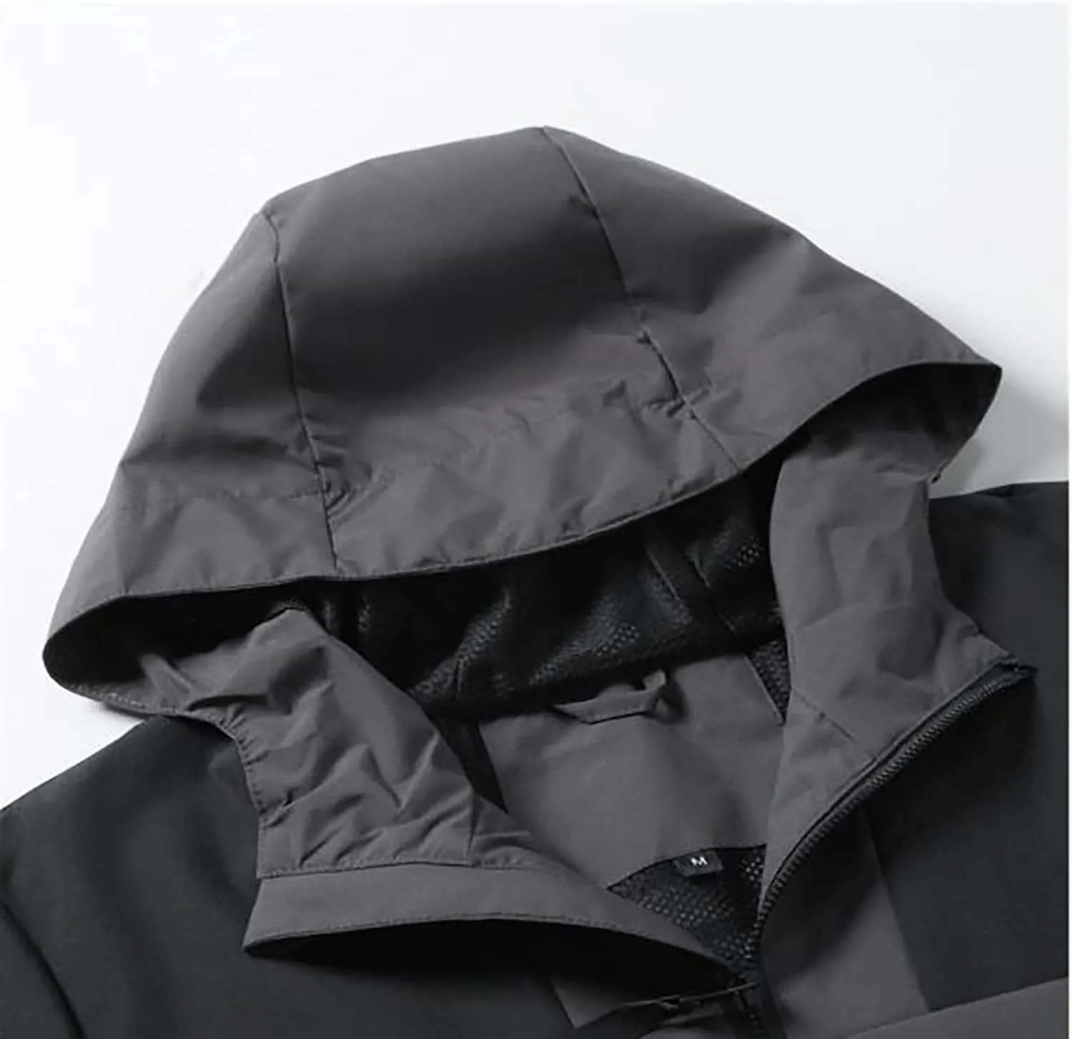 Spring Fall Rain Jacket Men Outdoor Sports Climbing Camping Hiking Fishing Zipper Hooded Raincoats Windbreaker Jacket