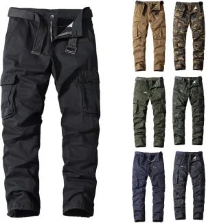 Stretchy Cargo Pants for Men Camo Tactical Pants BDU Casual Military Pants Trousers Outdoor Apparel with Multi Pockets