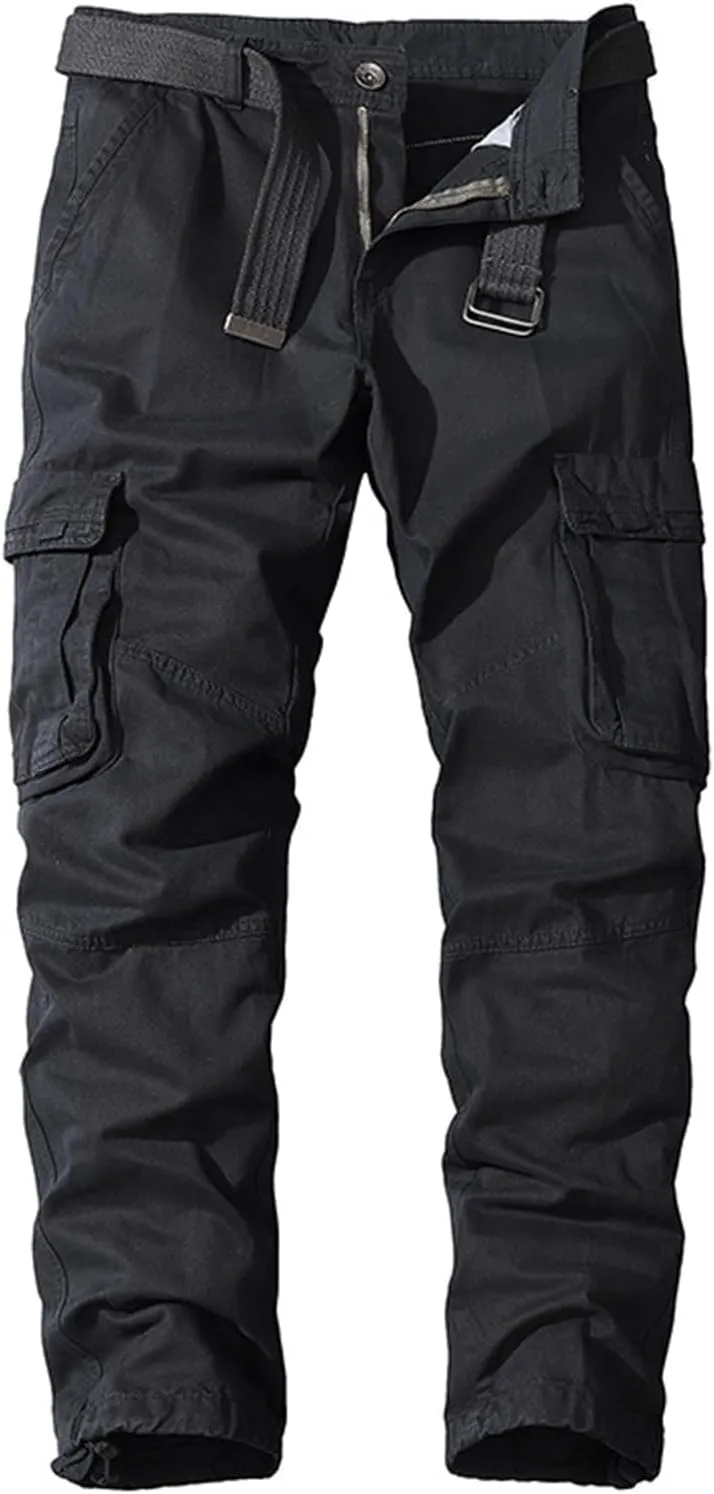 Stretchy Cargo Pants for Men Camo Tactical Pants BDU Casual Military Pants Trousers Outdoor Apparel with Multi Pockets