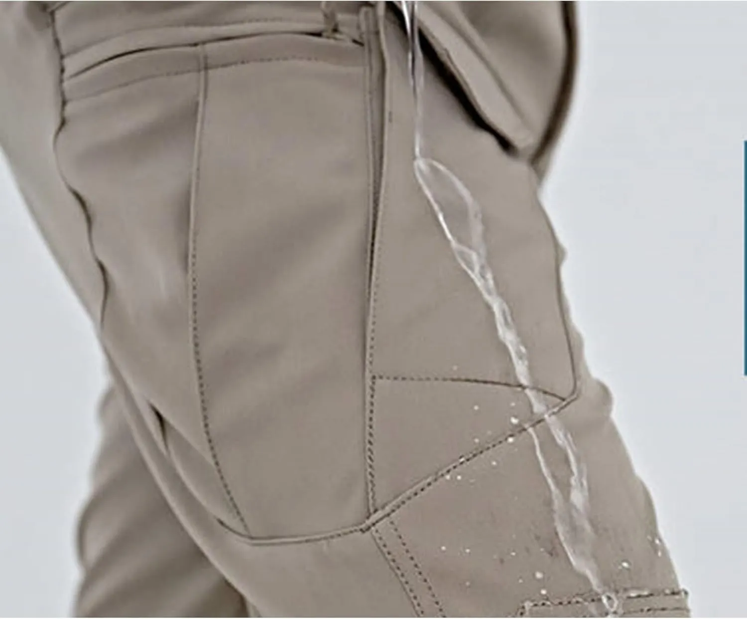 Tactical Cargo Pants Mens Relaxed Fit Flex Ripstop Cargo Pants Outdoor EDC Hiking Work Pants with Multi Pockets