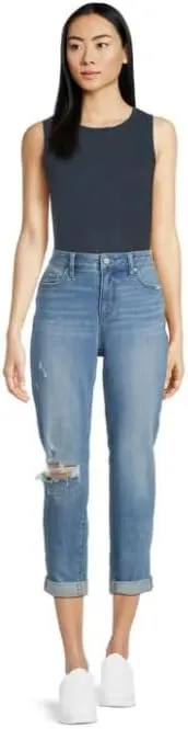 Time and Tru Women's Boyfriend Jeans