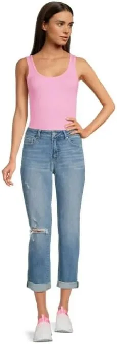 Time and Tru Women's Boyfriend Jeans