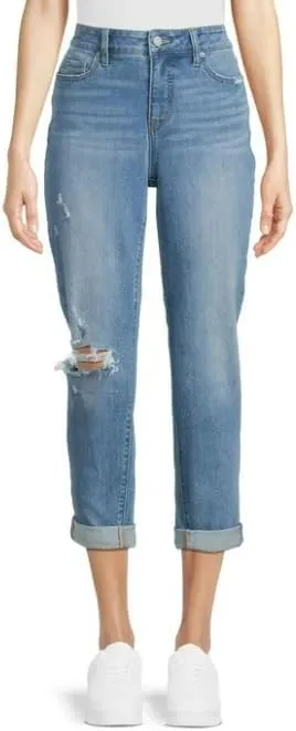 Time and Tru Women's Boyfriend Jeans