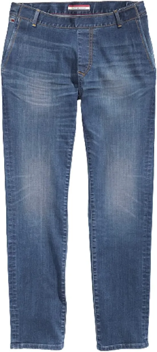 Tommy Hilfiger Men's Adaptive Seated Fit Jeans Adjustable Waist Magnet Buttons