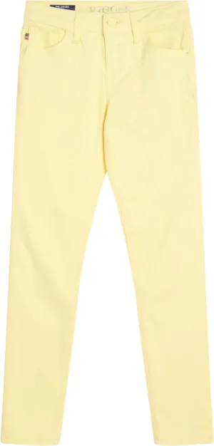 VIGOSS Girls' Jeans - Super Stretch Denim Skinny Jeans for Girls - Kids Adjustable Slim Fit Jeans (4-16)