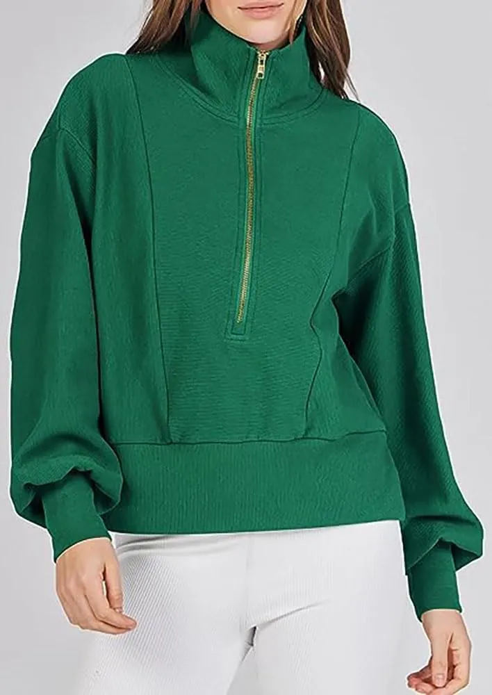 Women Hoodies Cropped Sweatshirt Zip Up Pullover Fall Casual Fleece Loose Fit