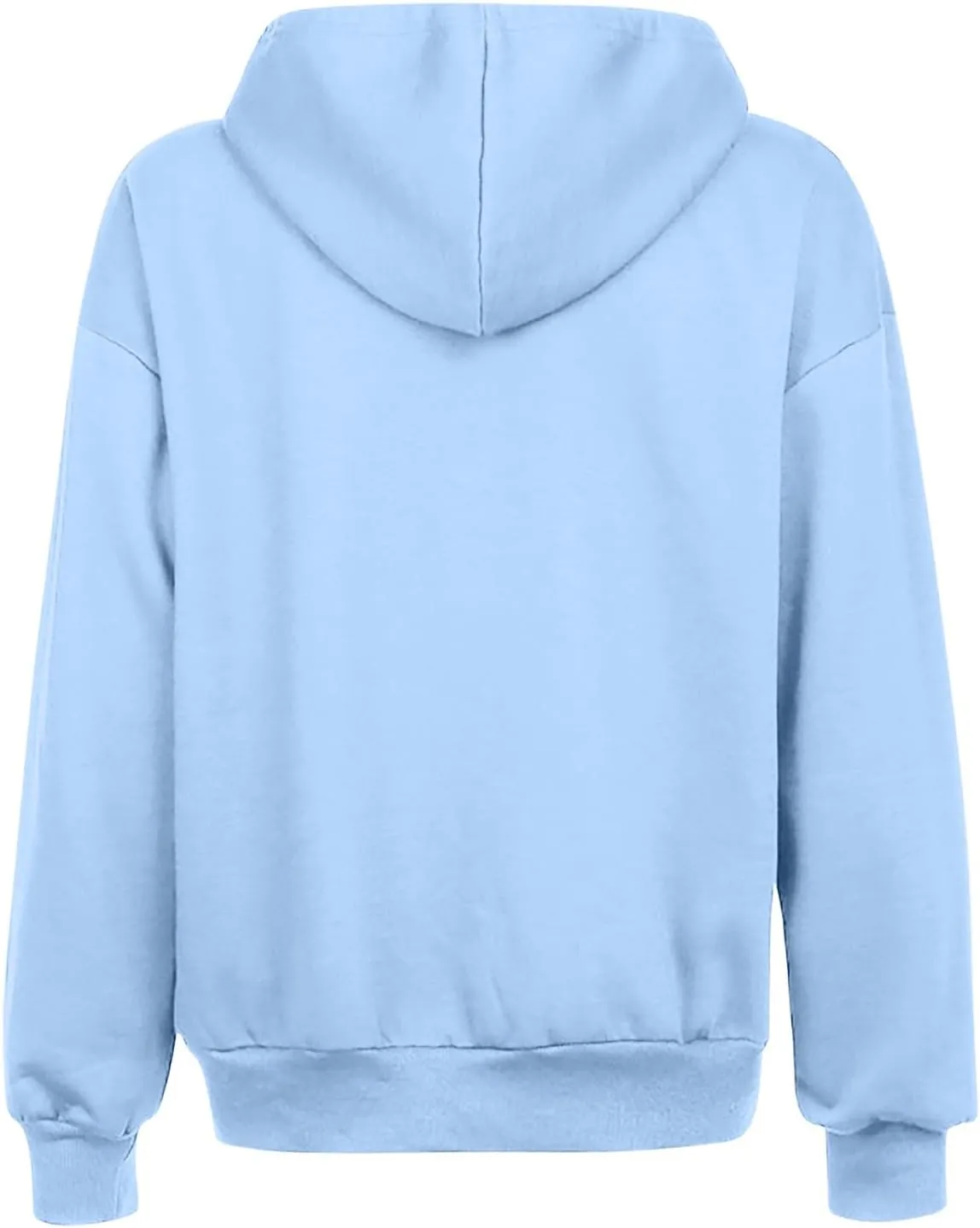 Women's 2024 Fall Zip Up Hoodies Sweatshirt Solid Color Long Sleeve Oversized Coat Casual Cozy Fall Winter Outfits