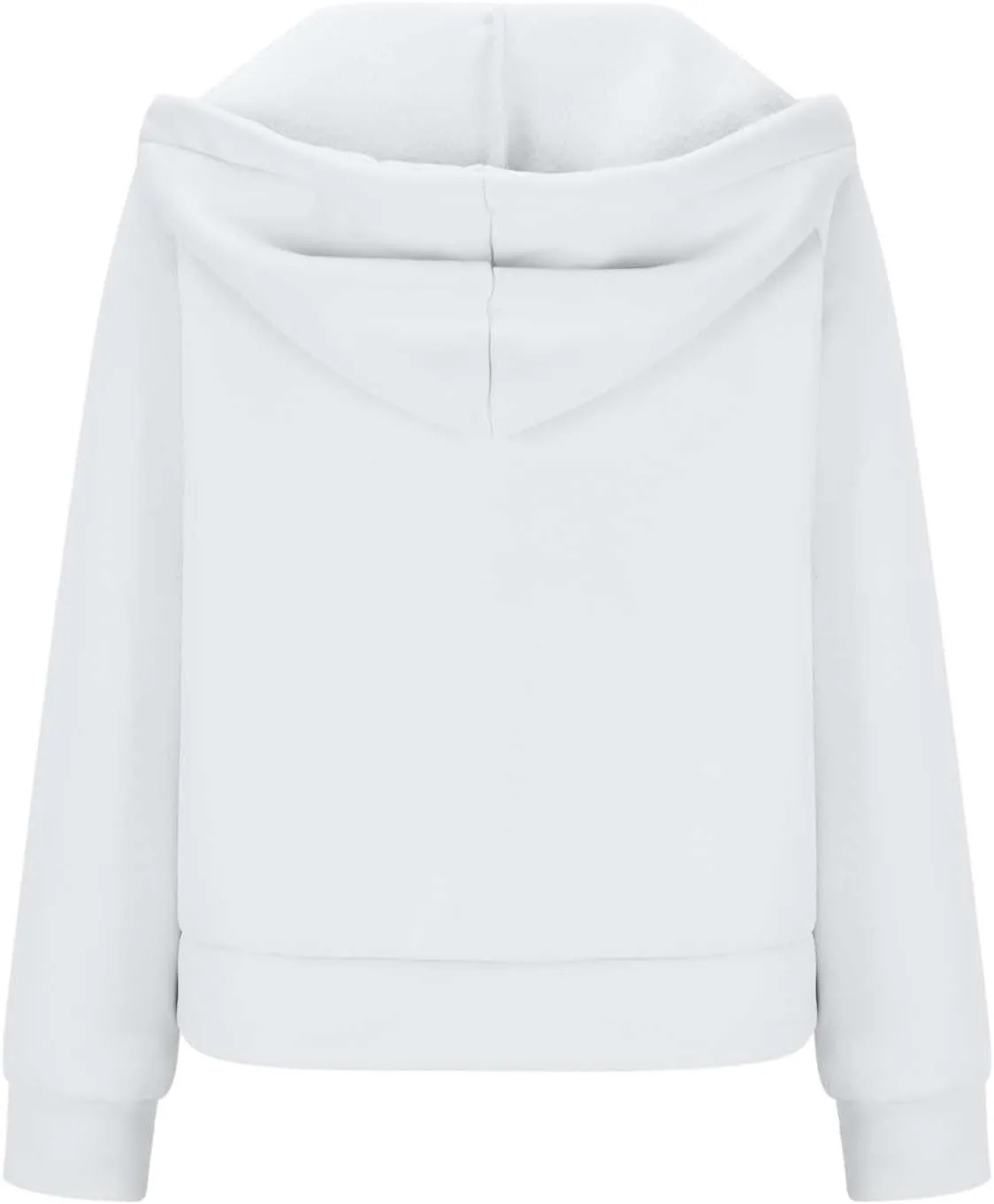 Womens Cropped Hoodies Half Zip Pullover Fall Fashion Quarter Zipper Fleece Sweatshirts 2024 Fall Outfits Thumb Hole