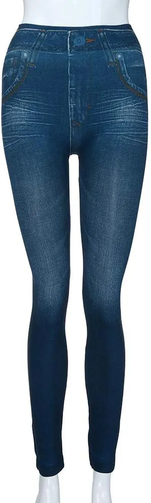 Women's High Waisted Stretch Ripped Skinny Jeans Stretchy Ankle Jeggings Juniors Butt Lifting Denim Pants