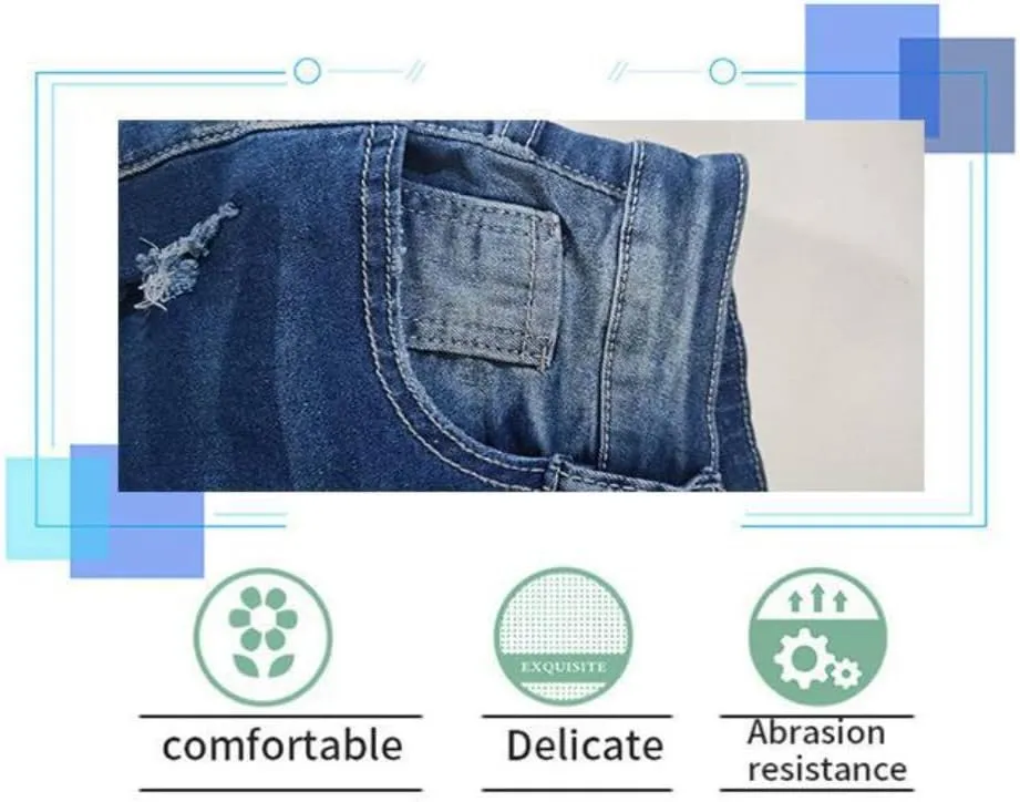 Women's Multicolor High Waisted Jeans for Women Spring Autumn Ripped Stretch Skinny Butt Lifting Jeans Pants