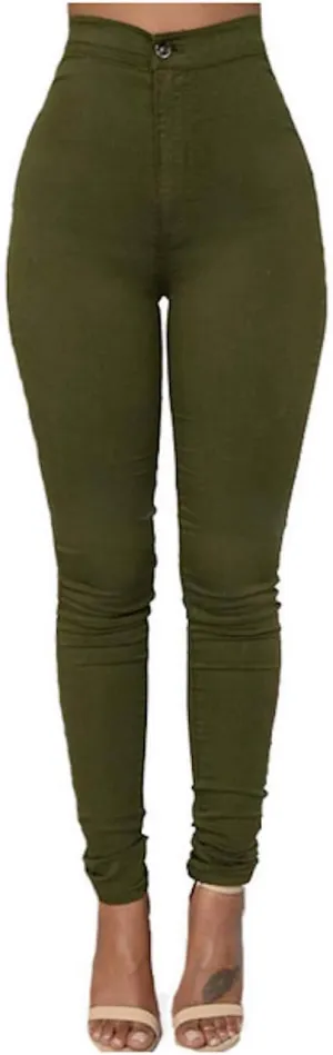 Women's Skinny Jeans Leggings Stretch High Waisted Denim Pants Jeggings