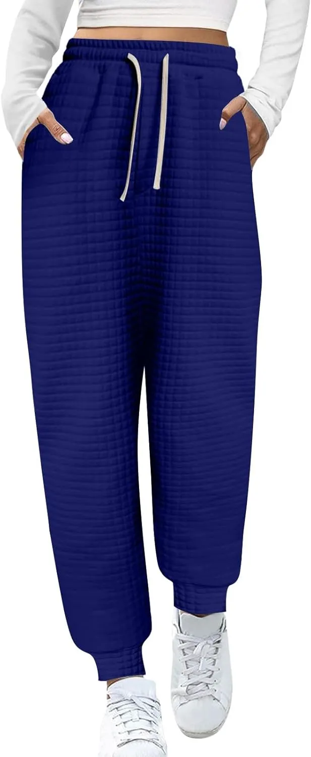 Women's Sweatpants Baggy Jogger Pants Trendy Plus Size Oversized Sweatpant with Pockets
