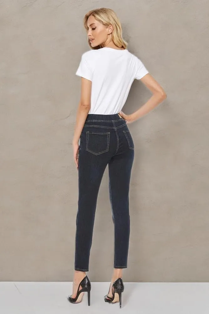 Women's Totally Shaping Pull-on Skinny Jeans with Tummy Control