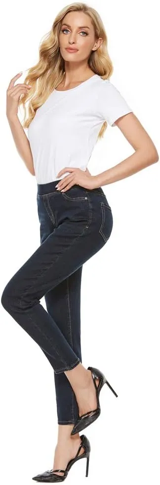 Women's Totally Shaping Pull-on Skinny Jeans with Tummy Control