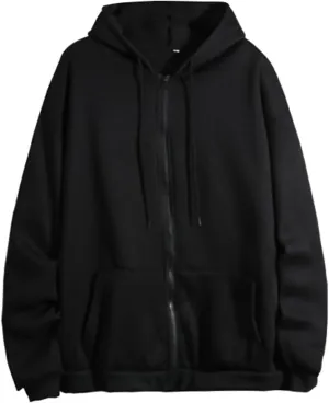 Womens Zip Up Hoodies Oversized Sweatshirt Drawstring Long Sleeve Fleece Coat Y2k Sweatshirts 2024 Fall Trendy