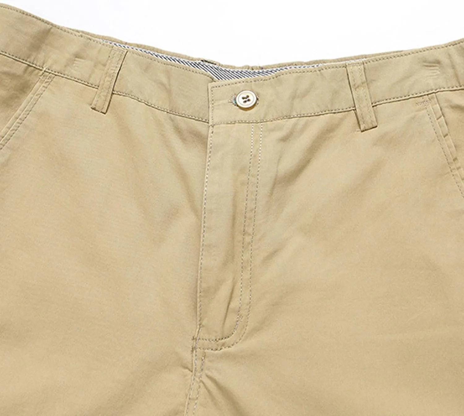 Xiaojmake Men's Golf Dress Shorts Comfy Cotton Twill Shorts Stretch Lightweight Flat Front Casual Work Shorts with Pockets