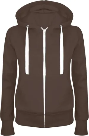 Zip Up Hoodie Women Casual Hoodie Long Sleeve Lightweight Loose Drawstring Hooded Sweatshirt 2024 Fall Trendy Clothes